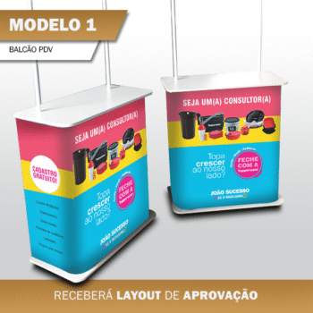 Balcão PDV TUPPERWARE